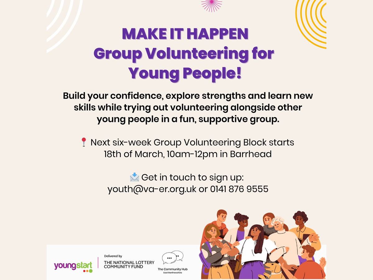 Make It Happen - Group Volunteering for Young People