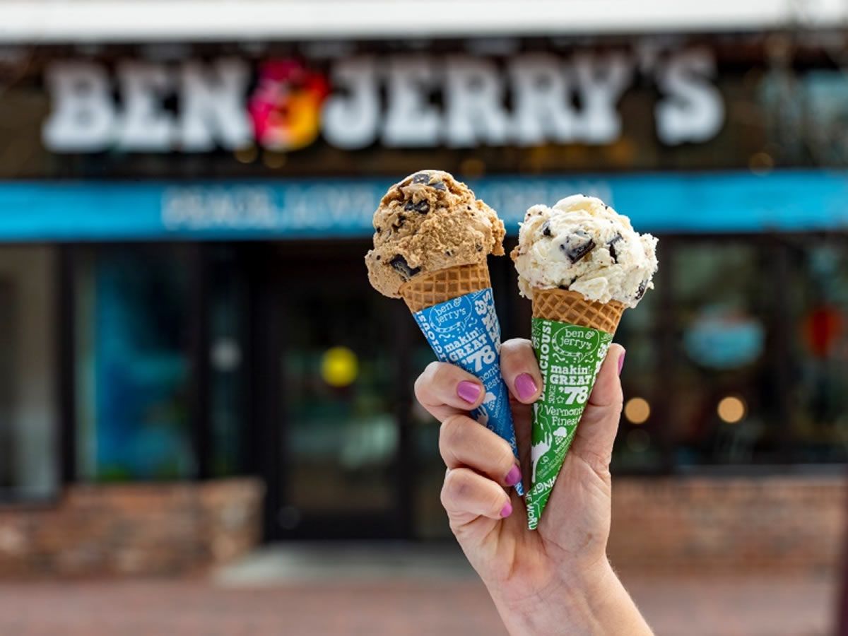 Ben & Jerrys Free Cone Day Returns in Edinburgh