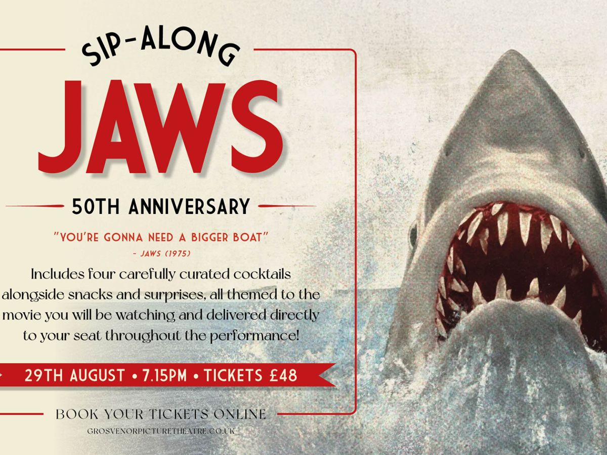 Sip-Along Screening: Jaws - 50th Anniversary