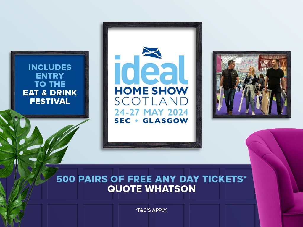 The 75th Ideal Home Show Scotland returns with celebs, home inspo and more