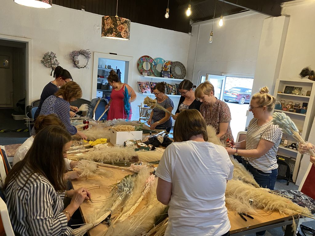 Pampas Wreath Workshop