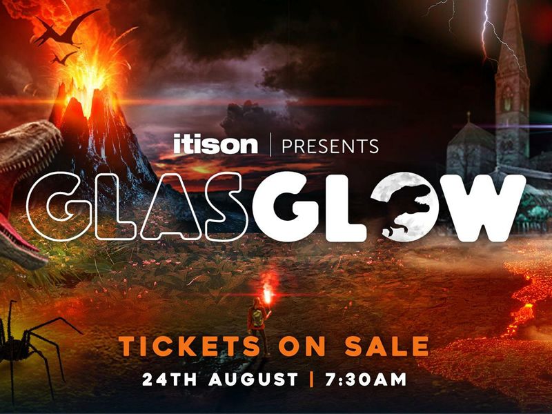 170M years in the making... GlasGLOW is back this October with an epic new dinosaur light show