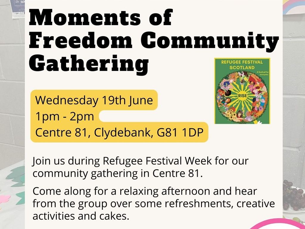 Moments of Freedom Community Gathering