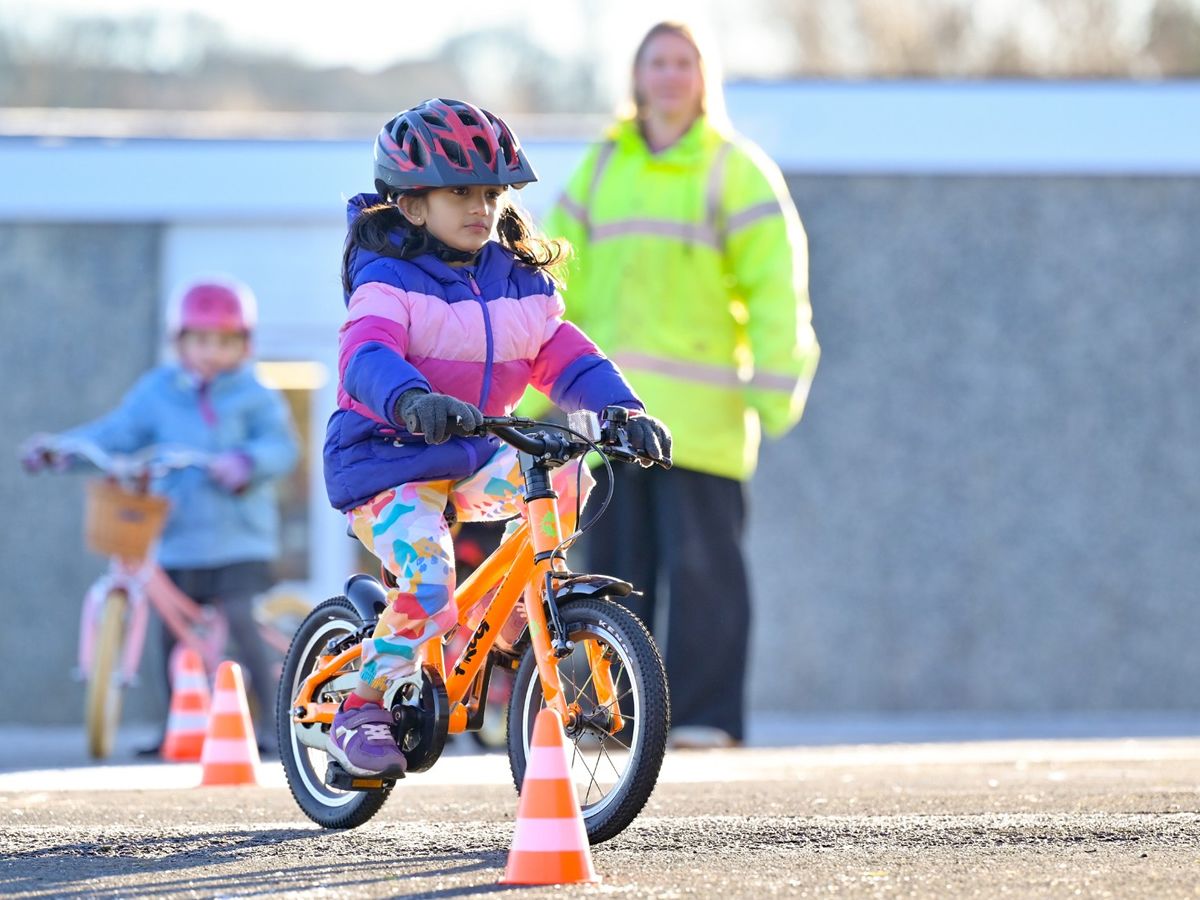 Cycle skills for nursery children