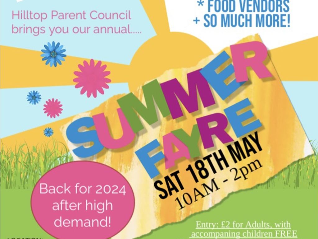 Hilltop Parent Council Summer Fayre