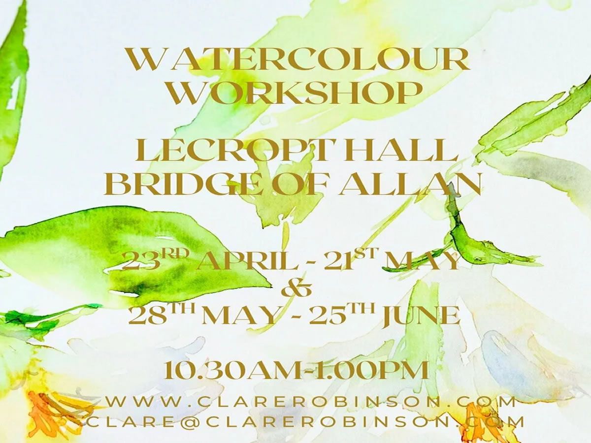 Watercolour Classes
