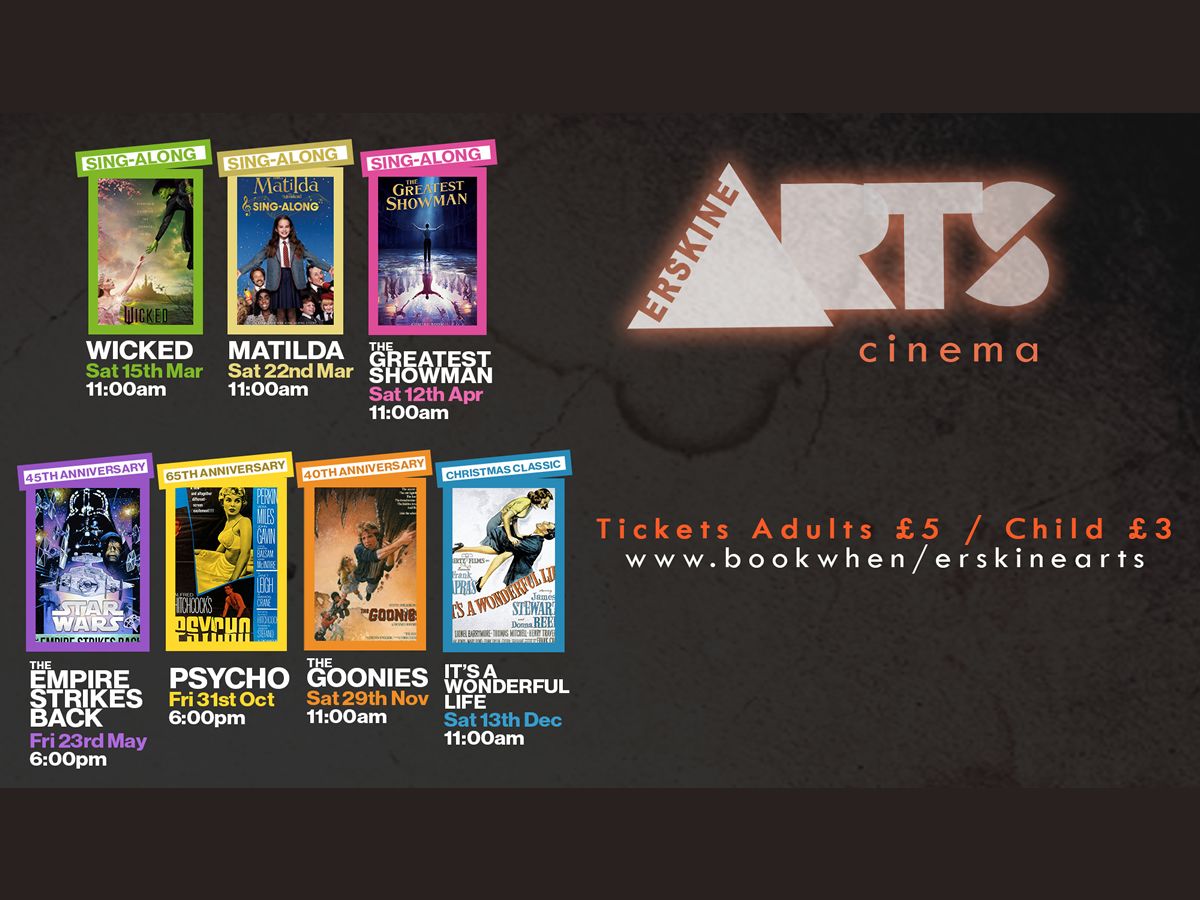 Erskine Arts Cinema Screenings