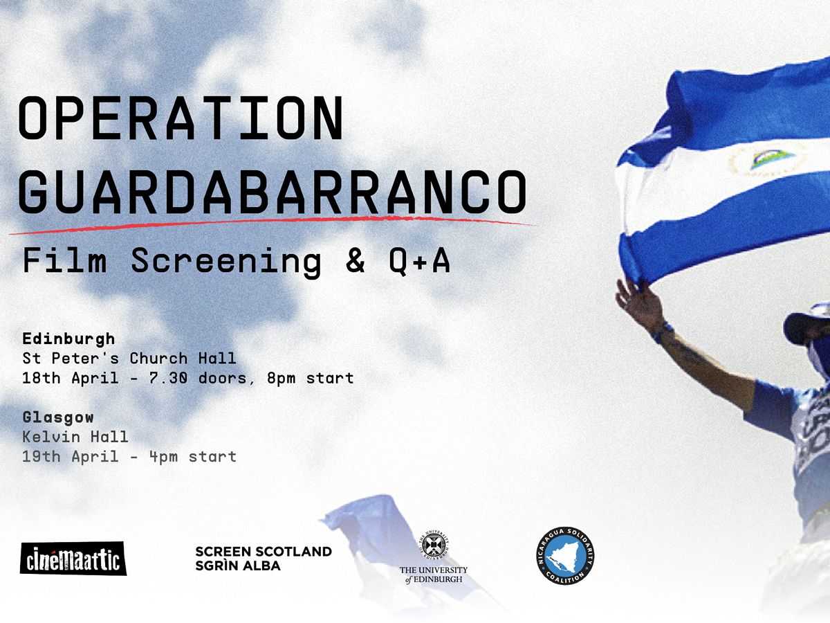 Operation Guardabarranco: Screening + Q & A