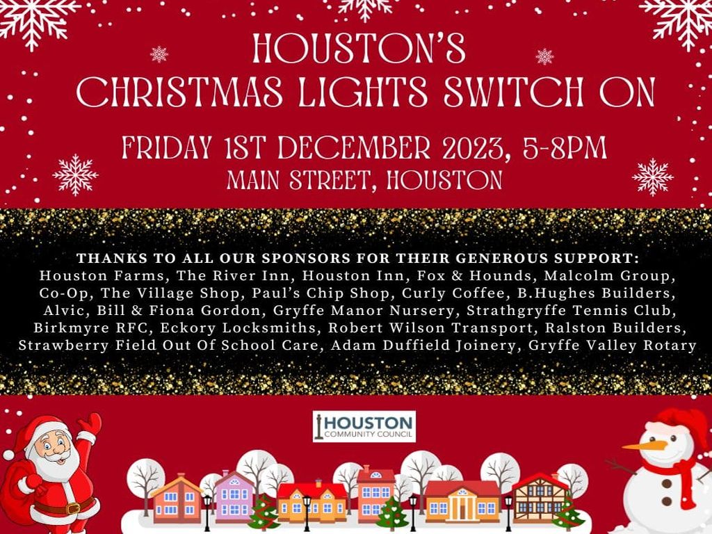 Houston Christmas Lights Switch On