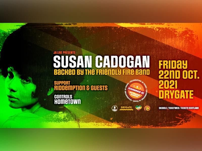 Susan Cadogan Backed By The Friendly Fire Band