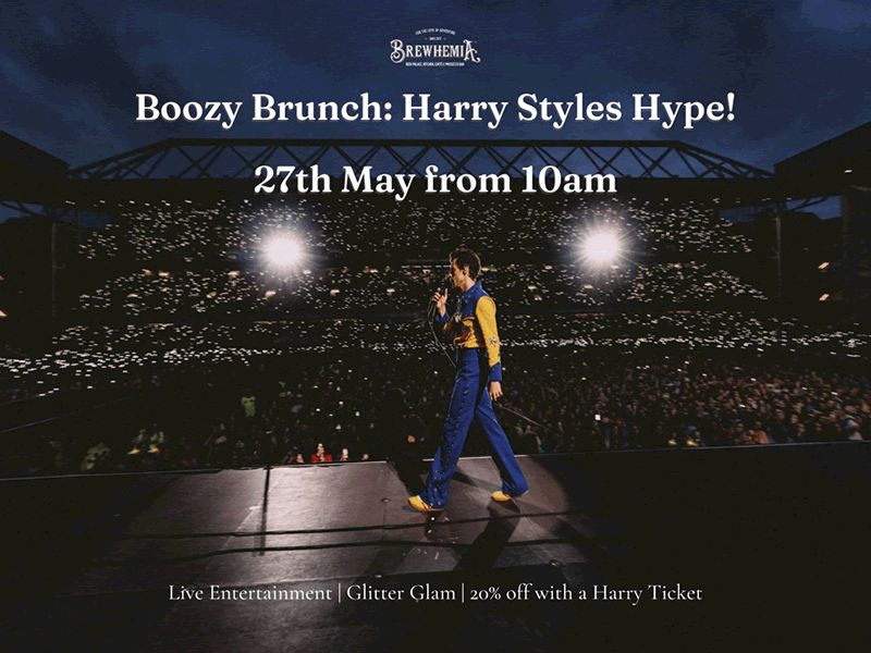 Harry Styles Boozy Brunch