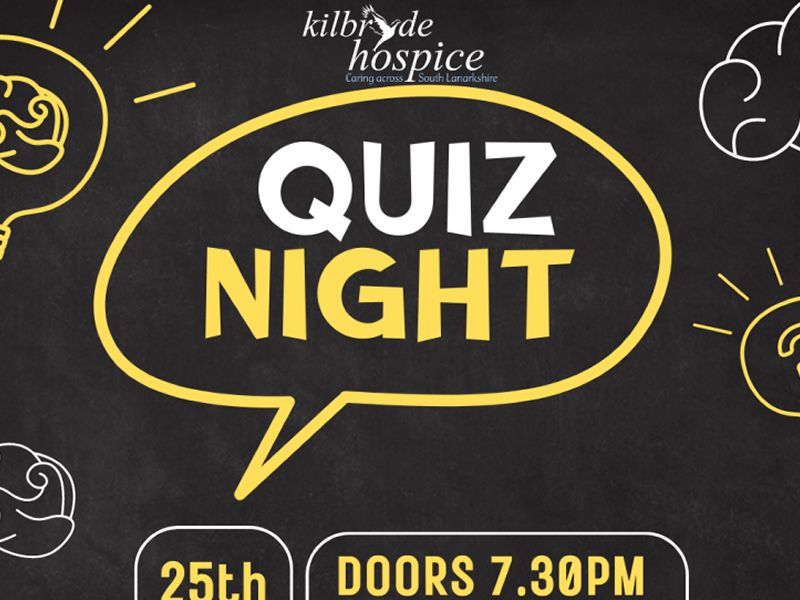 Kilbryde Hospice Quiz Night