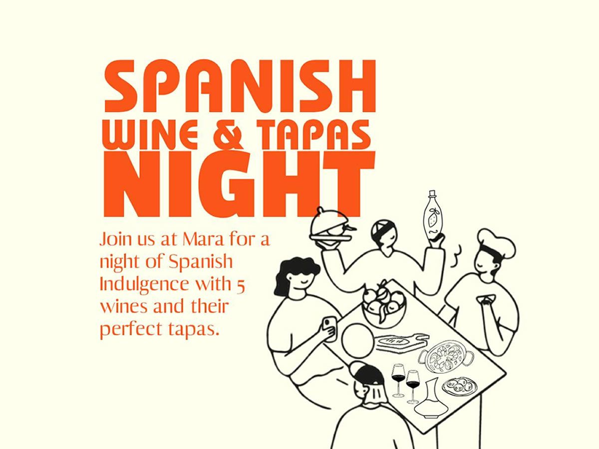 Mara Spanish Wine & Tapas Night