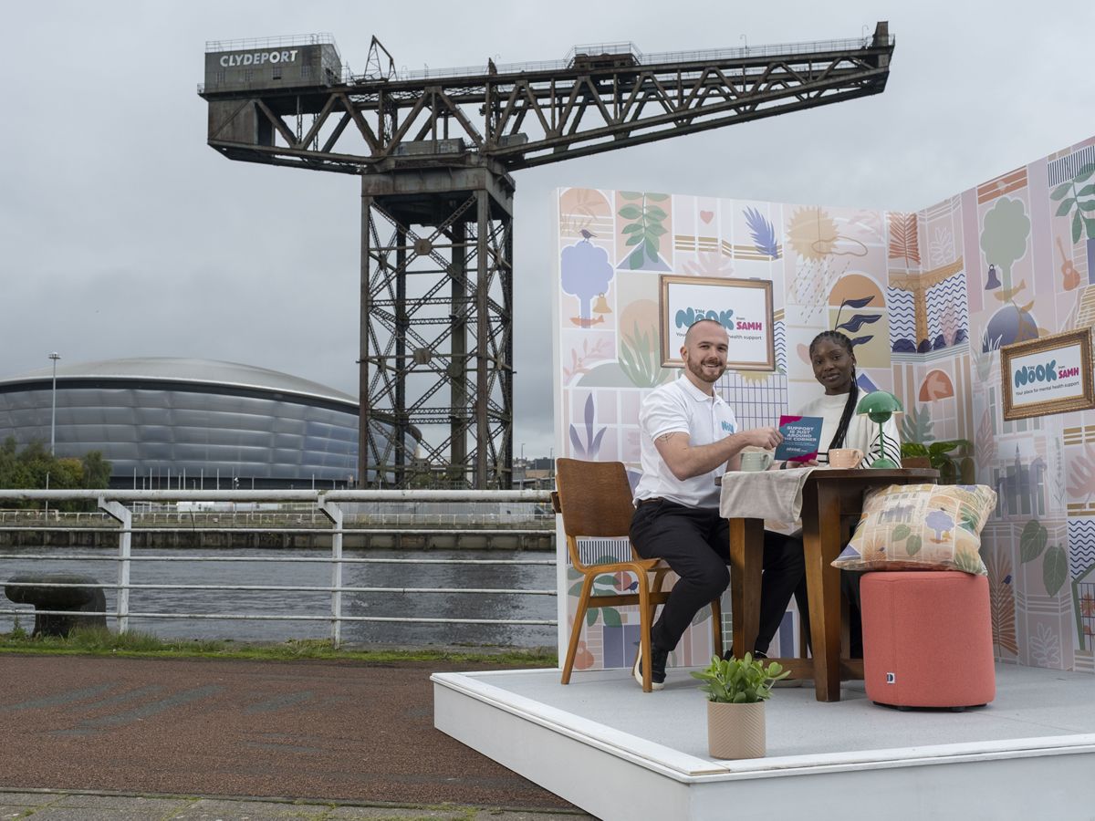 SAMH takes The Nook on tour across Glasgow