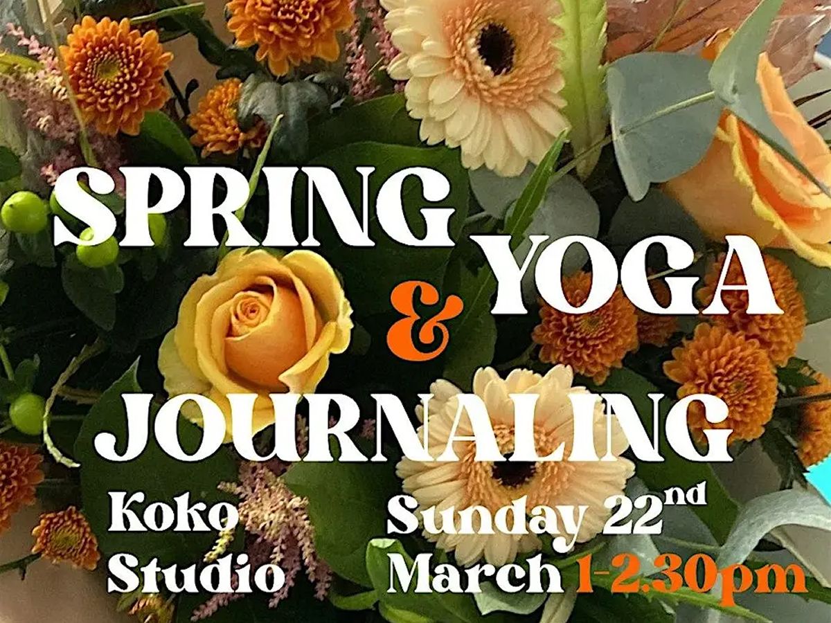 Spring Yoga and Journaling