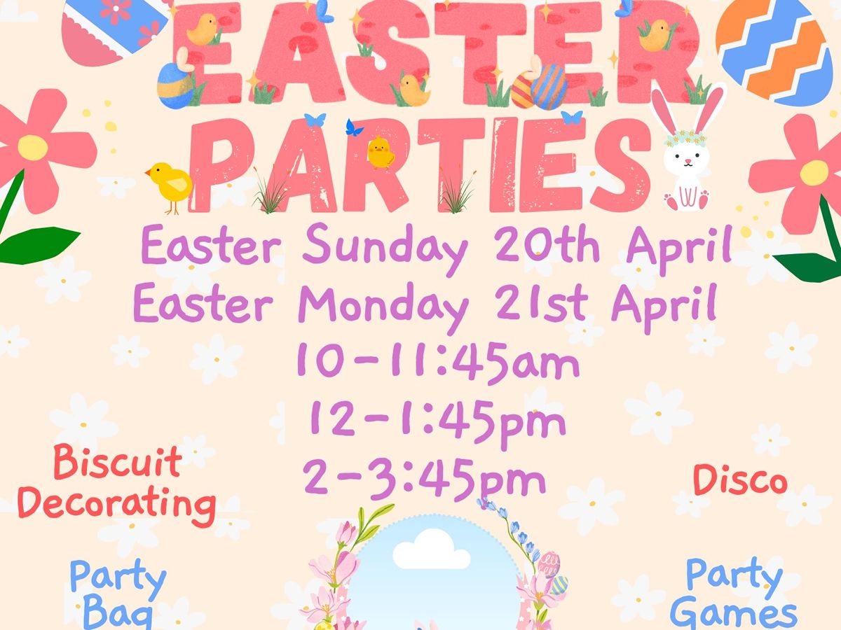 Easter Parties at Sportykids Softplay
