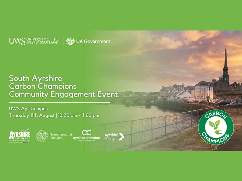 South Ayrshire Carbon Champions: Community Engagement Event