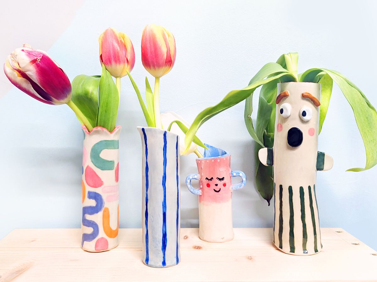 Mother’s Day Pottery Workshop: Bud Vase