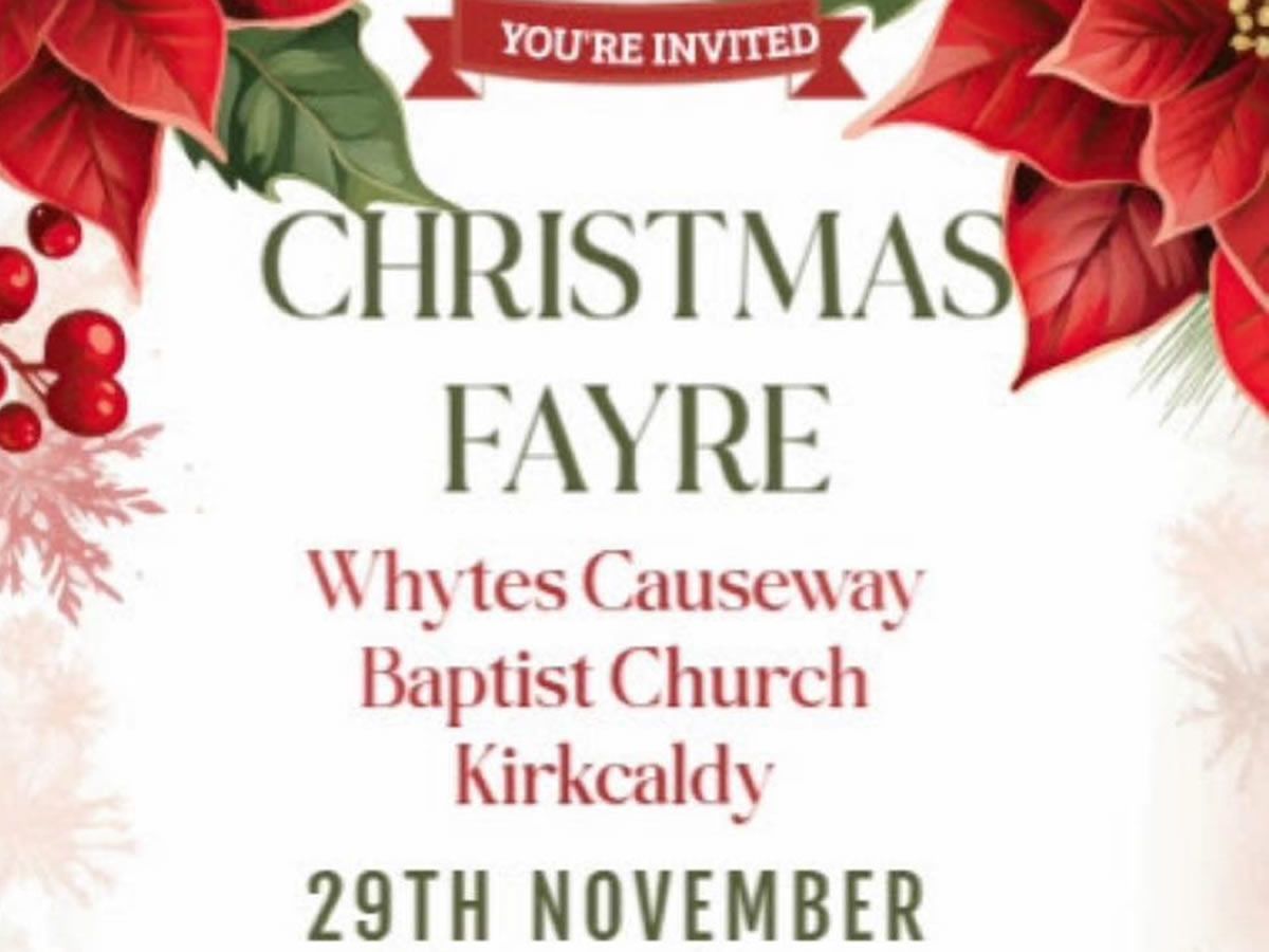Christmas Fayre At Whytes Causeway Baptist Church Kirkcaldy What s Christmas Fayre At Whytes Causeway Baptist Church Kirkcaldy What s
