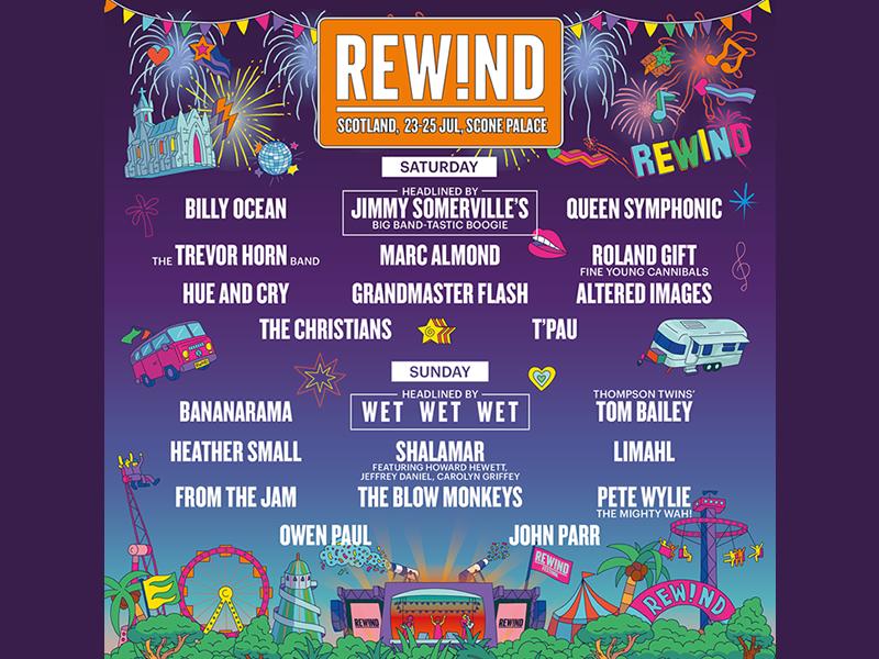Rewind Festivals unveil 2021 Artwork and Lineup