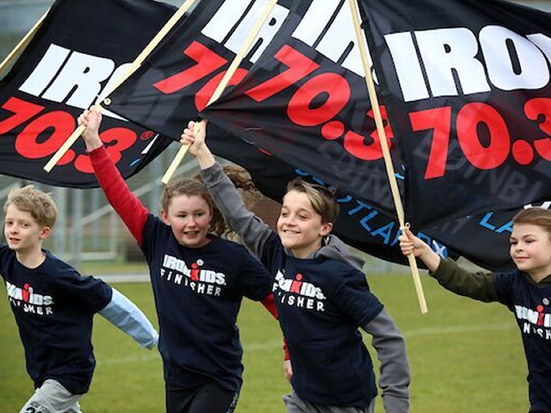 Young volunteers wanted to run IRONKIDS Scotland running events 