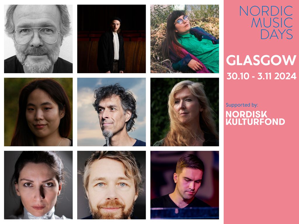 Nordic Music Days to take over Glasgow this autumn