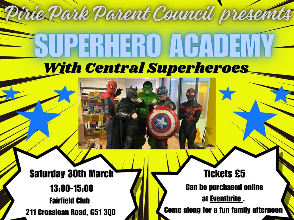 Superhero Academy with Central Superheroes