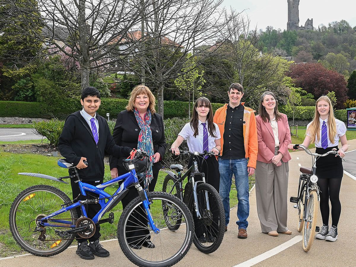 Landmark active travel project in Stirling officially opens
