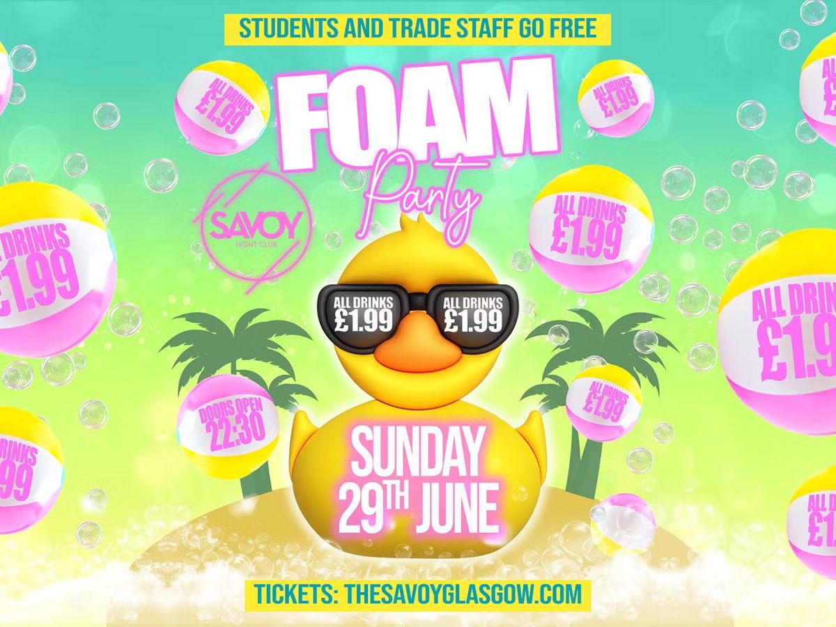 Summer Foam Party