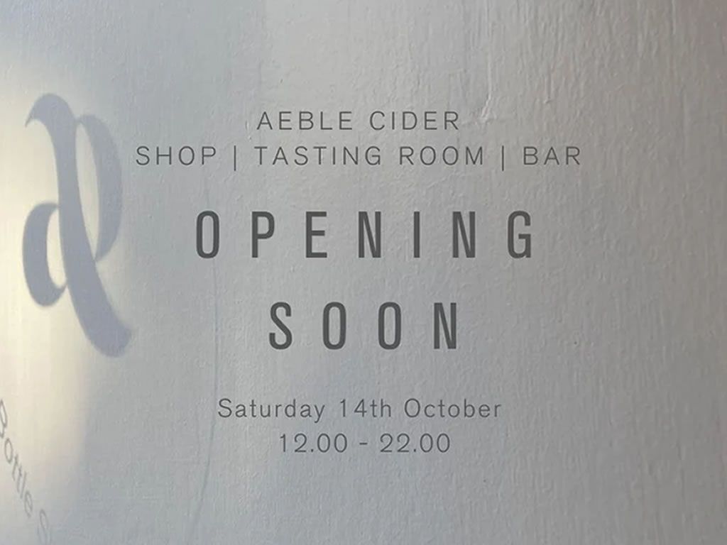 Aeble Cider Bar Opening, Anstruther What's On Fife