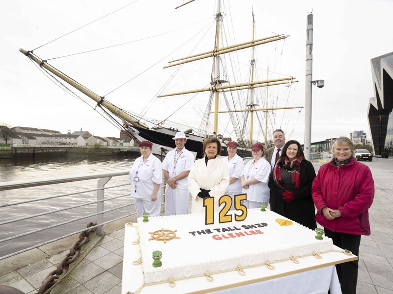 Mary Doll gets 125th Anniversary Celebrations underway for the Tall Ship Glenlee