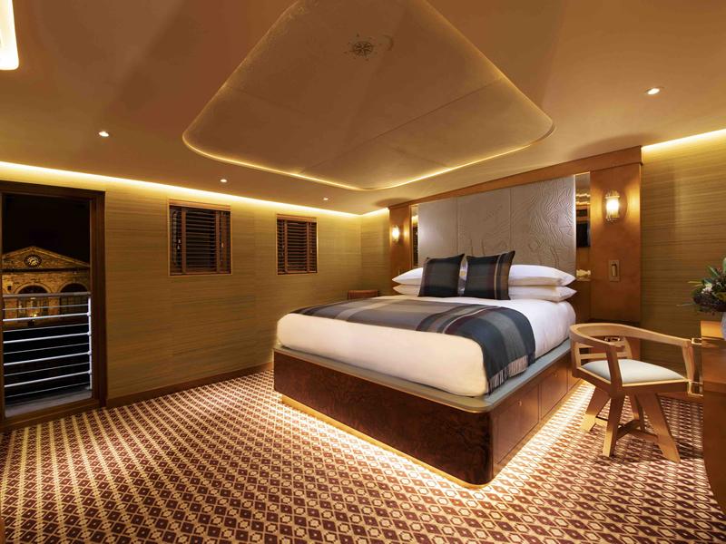 A luxury floating hotel in Edinburgh crowned Best Newcomer