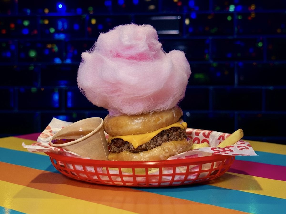 Fayre Play launches outrageous burger for World Funfair Month