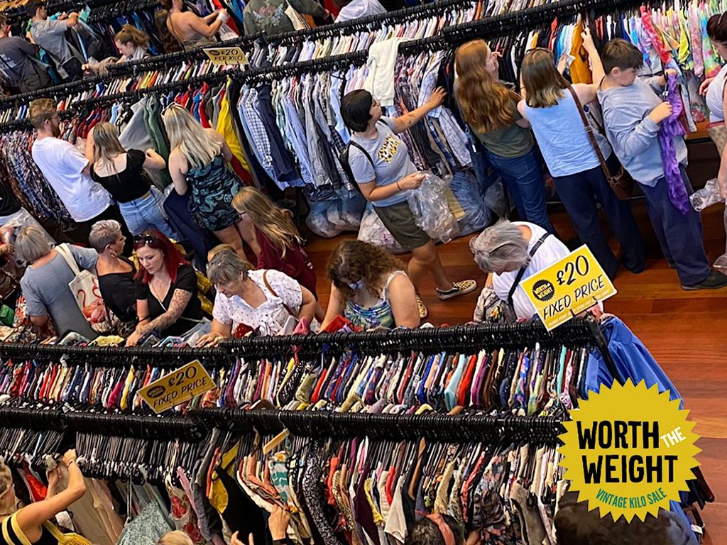 Worth The Weight Glasgow: Vintage Kilo Sale