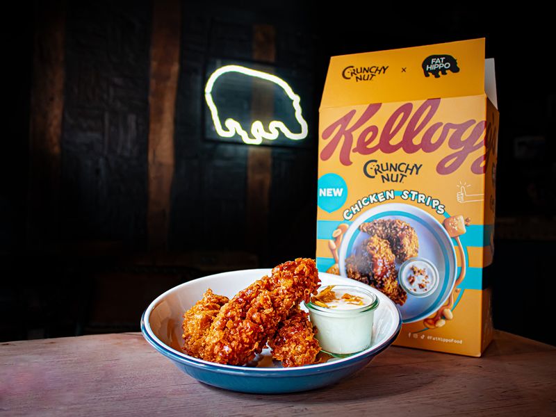 What came first, juicy, fried buttermilk chicken or crunchy, nutty cereal...