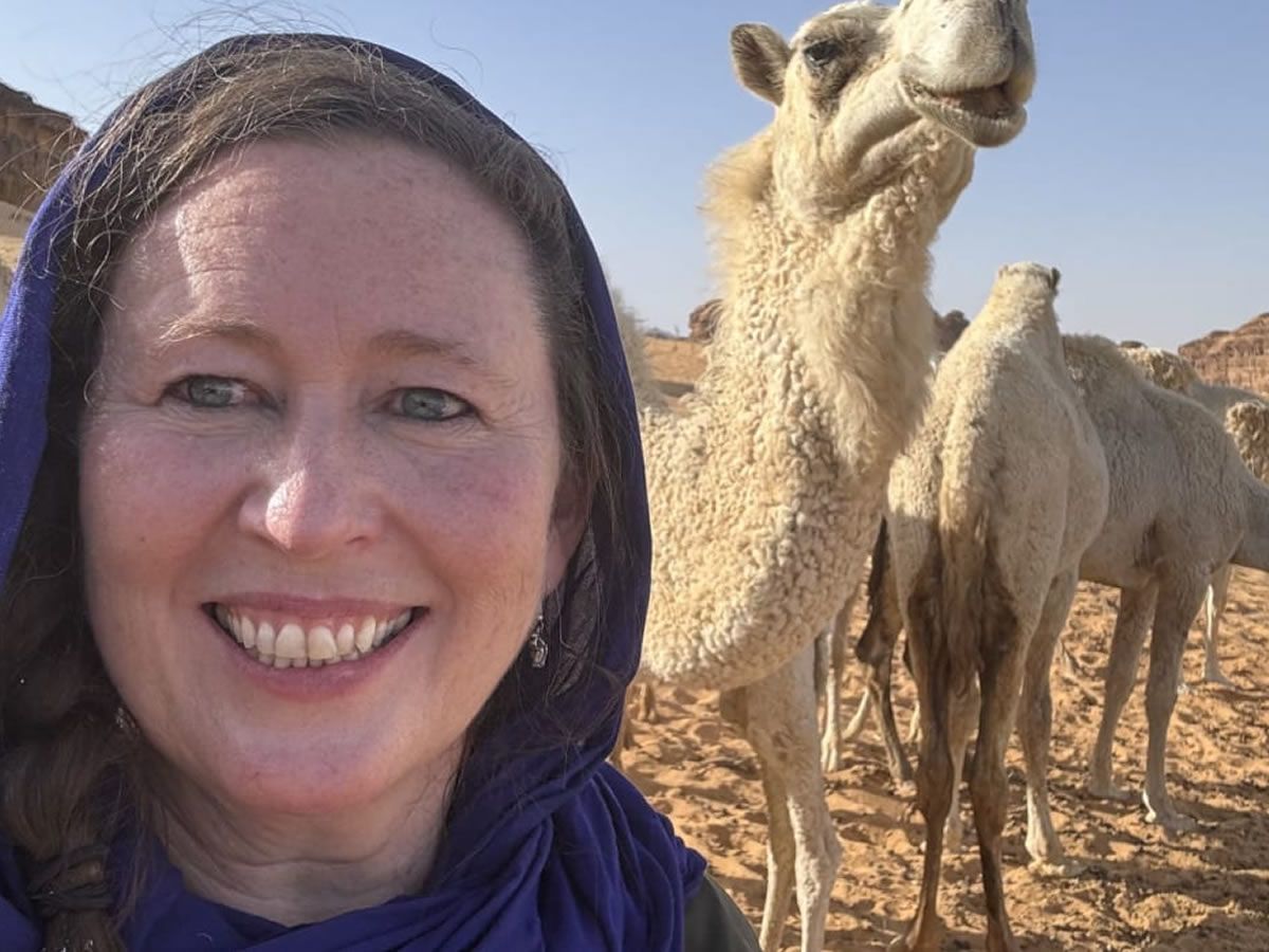 Alice Morrison: Crossing Saudi Arabia On Foot