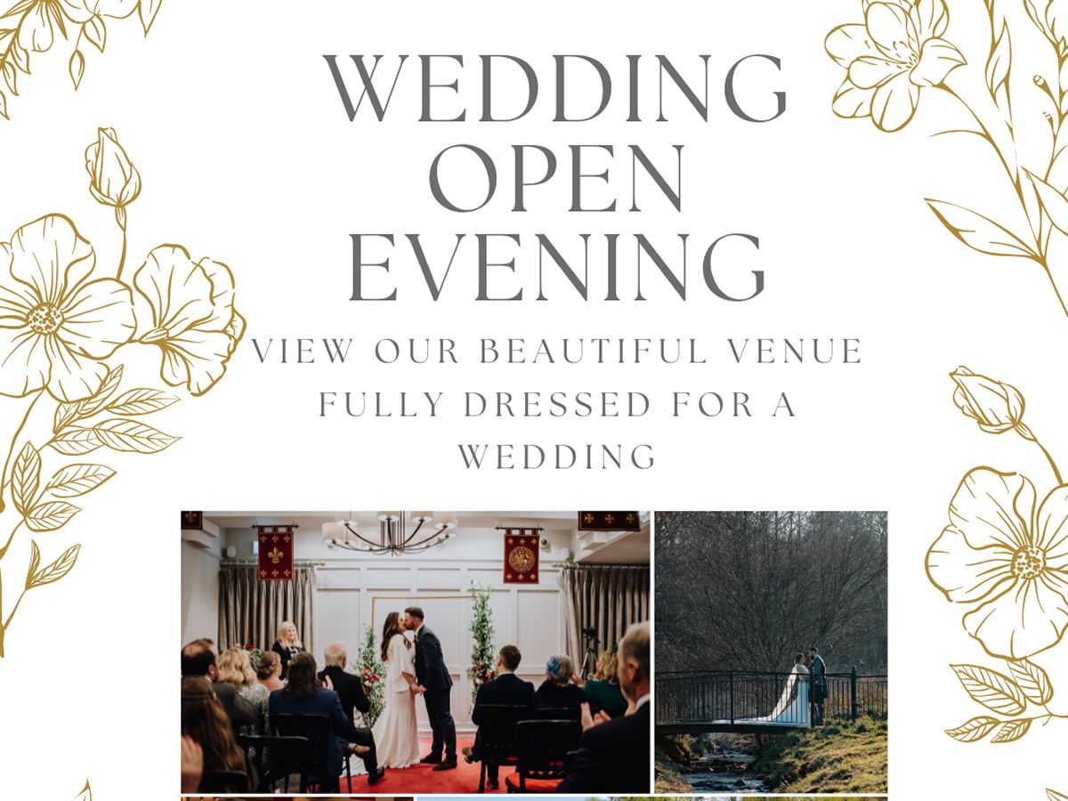 Eglinton Arms Hotel Wedding Open Evening