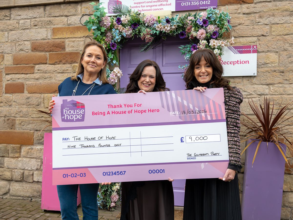 Funding boost for Edinburgh breast cancer charity, House of Hope