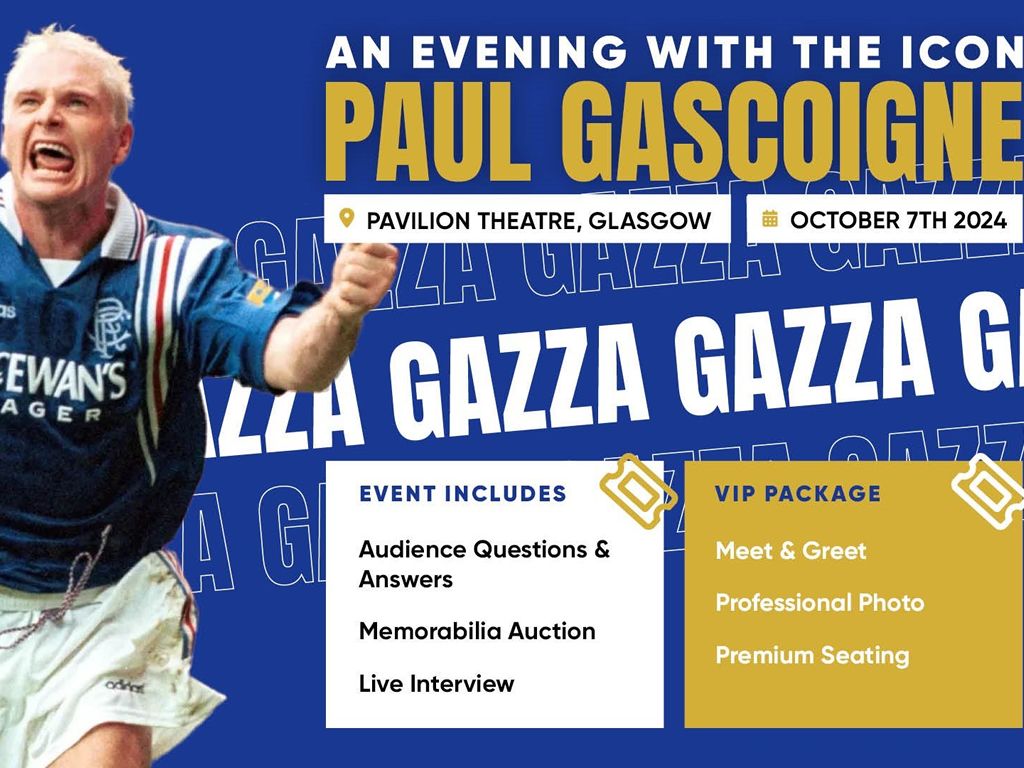 An Evening With Paul Gascoigne