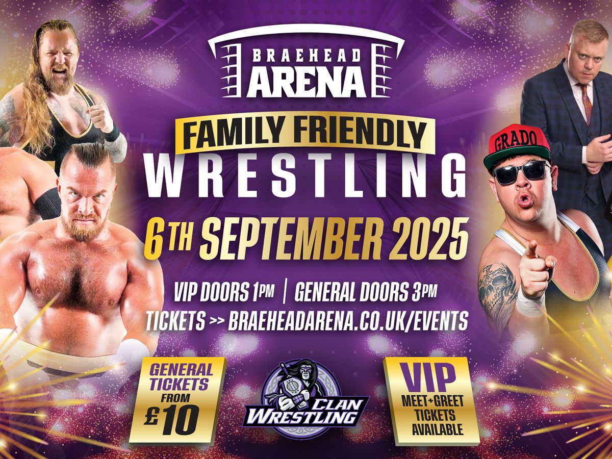 Clan Wrestling returns to Braehead Arena with former WWE Champions