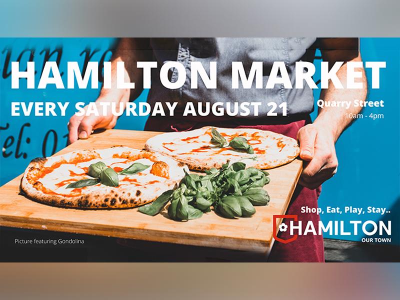 Food and non alcoholic drink markets coming to Hamilton