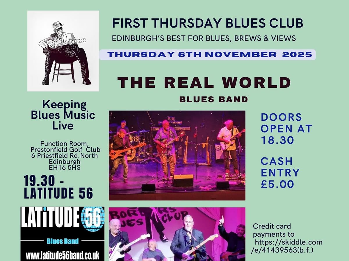 Best Dressed Blues Band at the First Thursday Blues Club