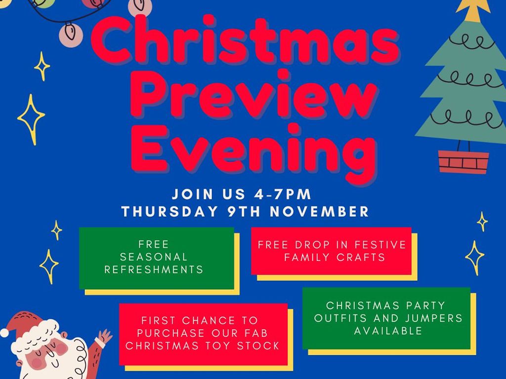 Christmas Preview Evening  at Make Do and Grow