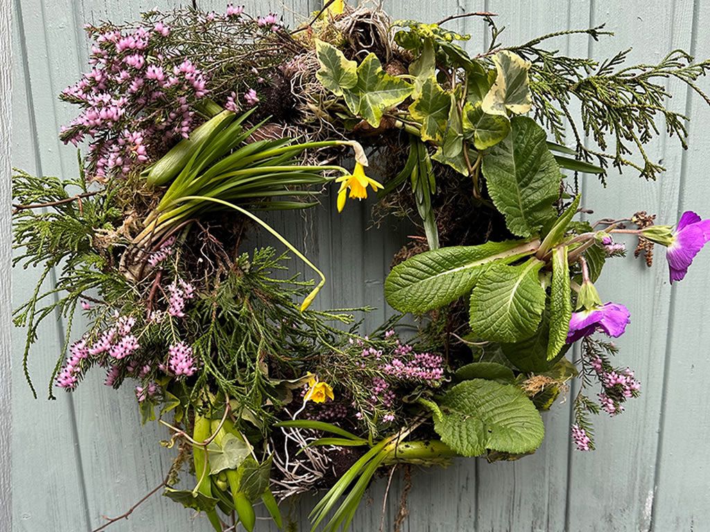 Spring Living Wreath Workshop
