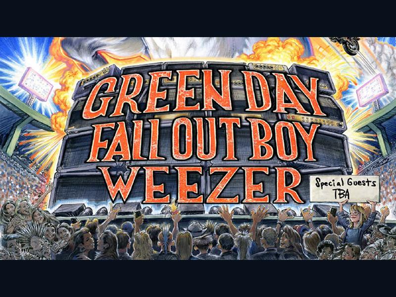 The Hella Mega Tour: Green Day + Fall Out Boy + Weezer