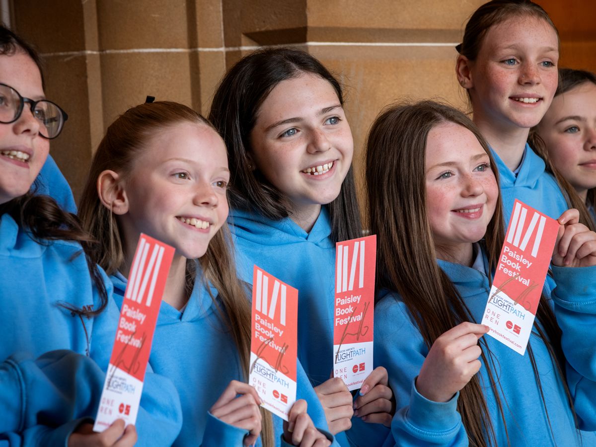 Top line up delivers another blockbuster Paisley Book Festival