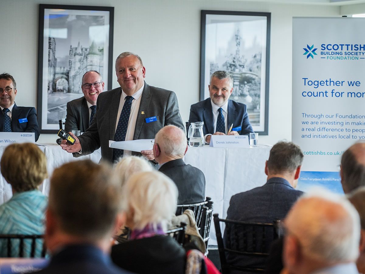 Funding Boost for Charities at Scottish Building Society AGM