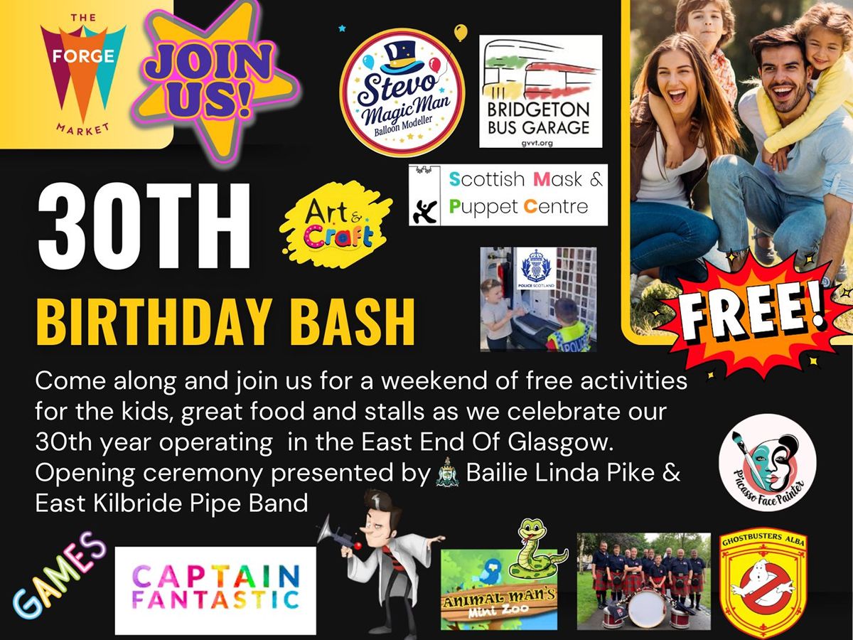 Forge Market 30th Birthday Bash