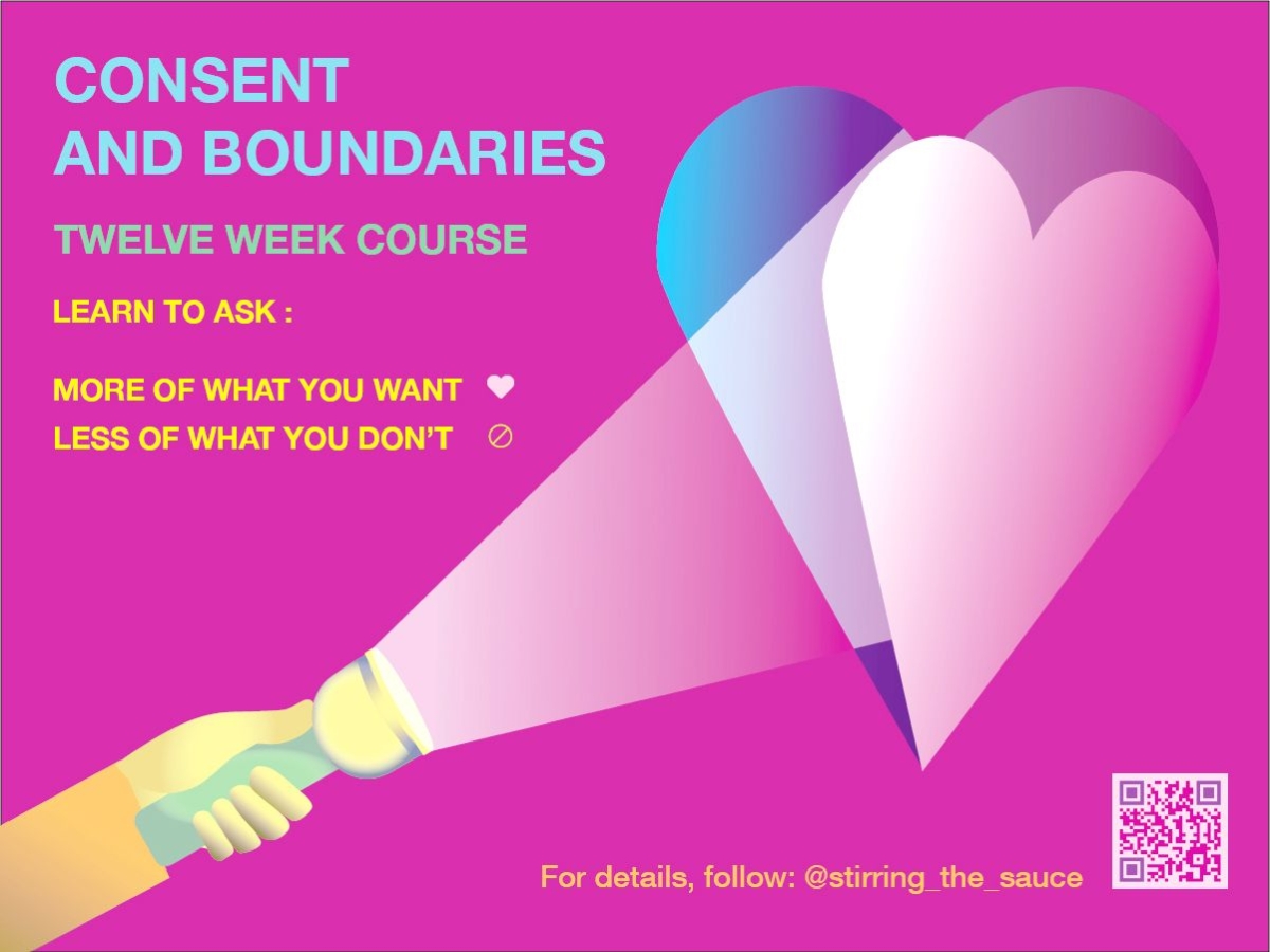Consent and Boundaries For Beginners - Twelve Week Evening Course