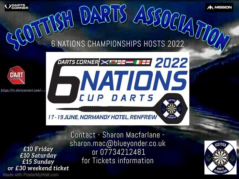 6 Nations Cup Darts